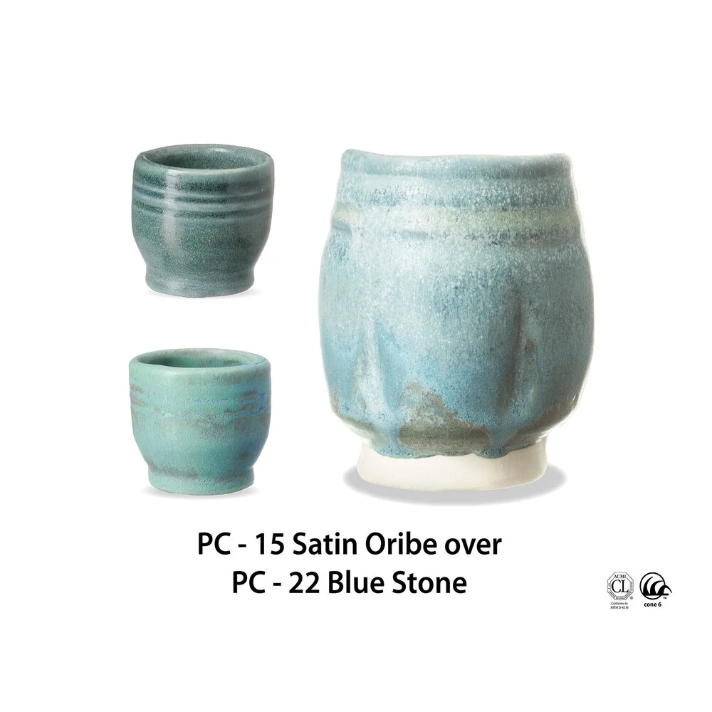 Glazura PC 22 Amaco Blue Stone 1200 - 1250°C