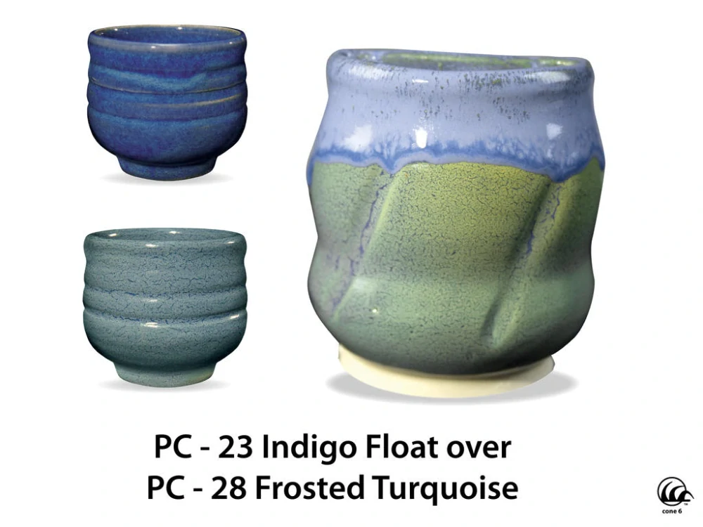 Glazura PC-23 Amaco Indigo Float 1200 - 1250°C