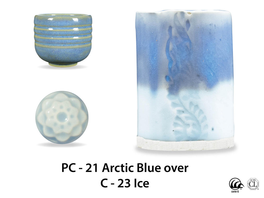 Glazura C 23 Amaco Ice 1180 - 1250°C