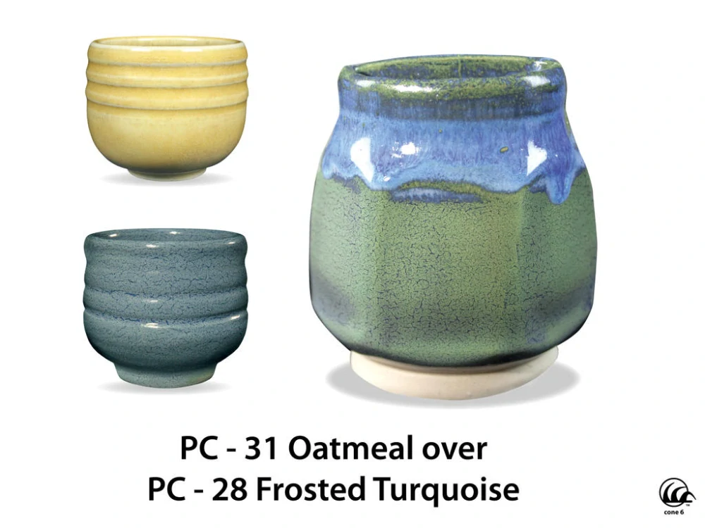Glazura PC 31 Amaco Oatmeal 1200 - 1250°C
