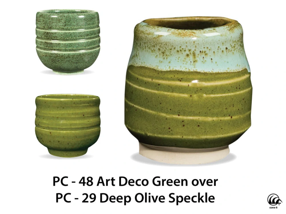 Glazura PC-48 Amaco Art Deco Green 1200 - 1250°C