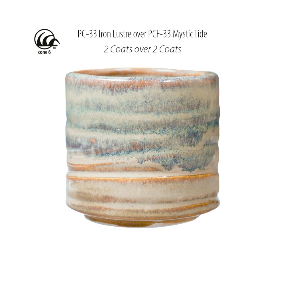 Glazura PCF 33 Amaco Mystic tide 1200 - 1250°C