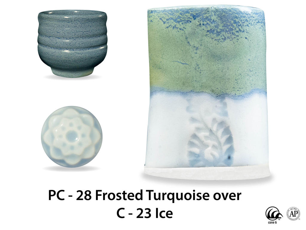 Glazura C 23 Amaco Ice 1180 - 1250°C