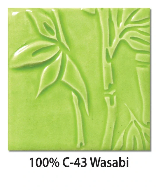 Glazura C 43 Amaco Wasabi 1180 - 1250°C