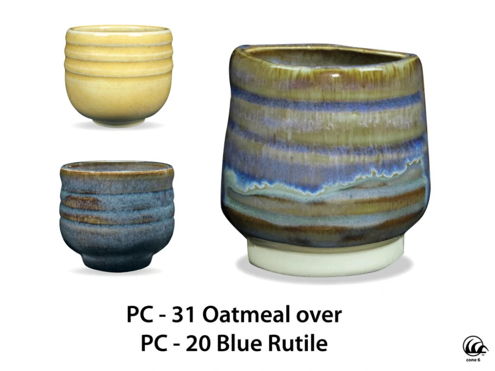 Glazura PC 20 Amaco Blue Rutile 1200 - 1250°C