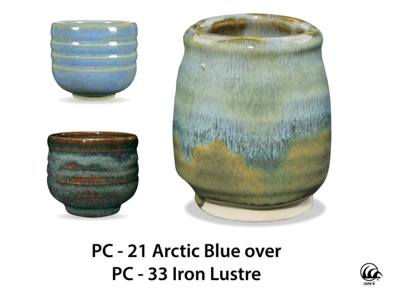 Glazura PC 33 Amaco Iron Lustre 1200 - 1250°C
