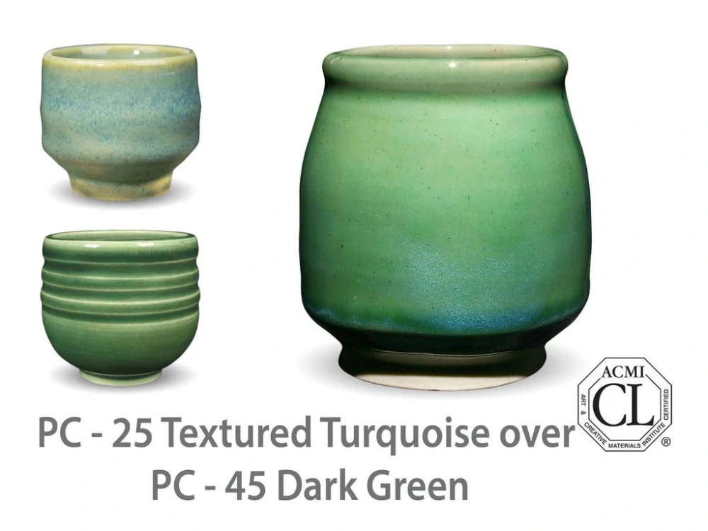 Glazura PC 25 Amaco Textured Turquise 1200 - 1250°C