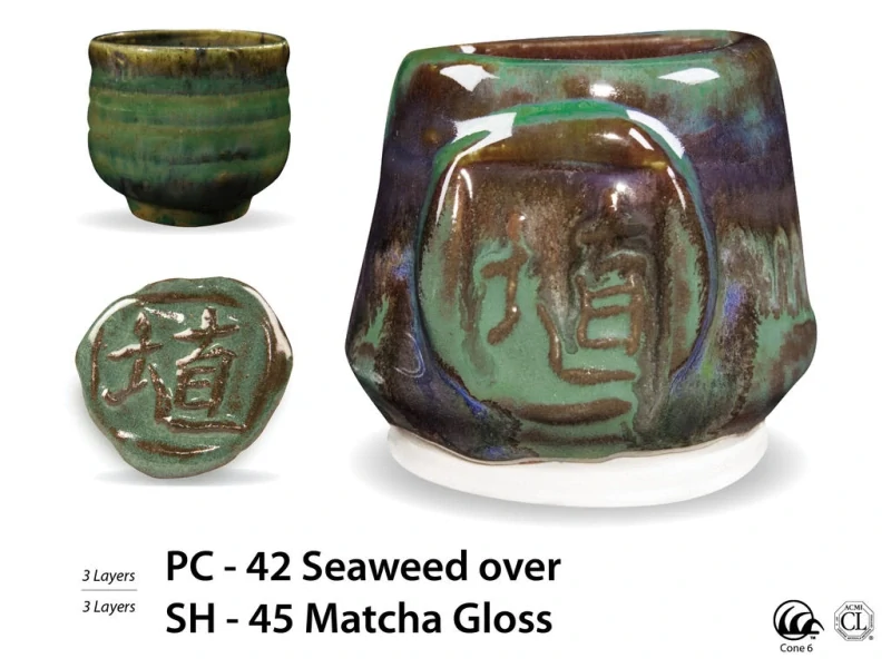 Glazura PC 42 Amaco Seaweed 1200 - 1250°C