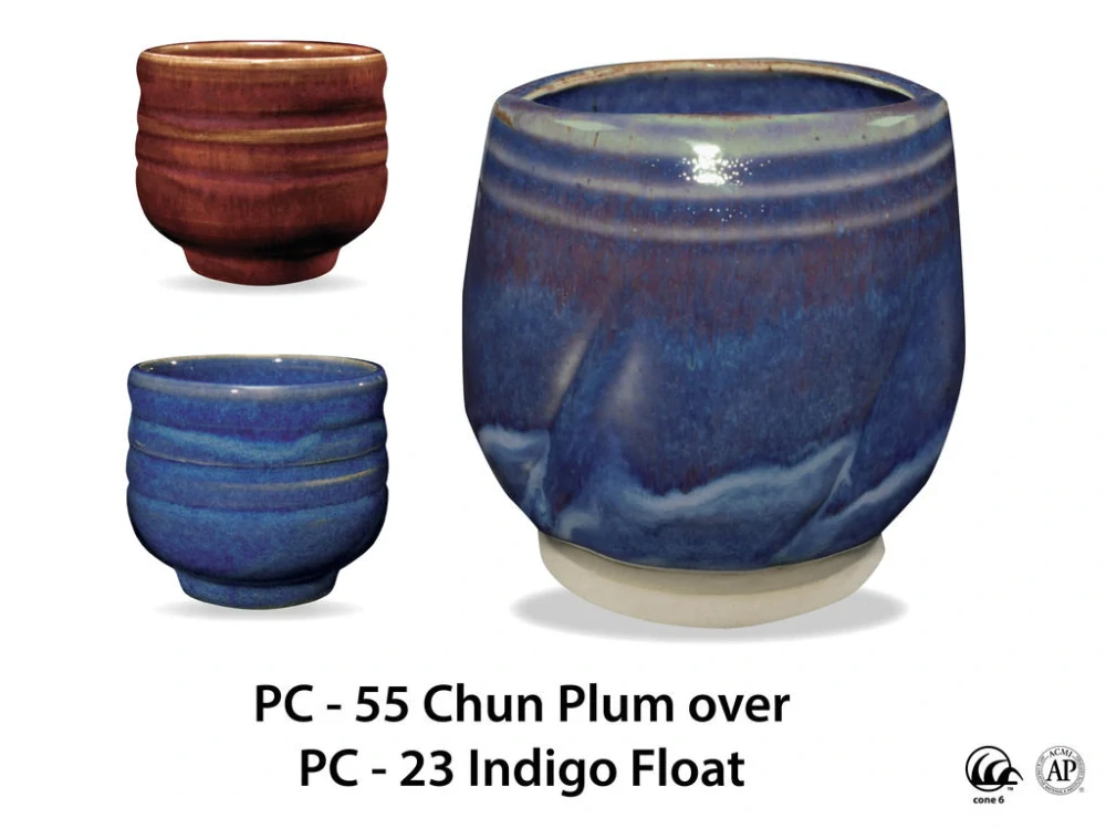 Glazura PC 55 Amaco Chun Plum 1200 - 1250°C