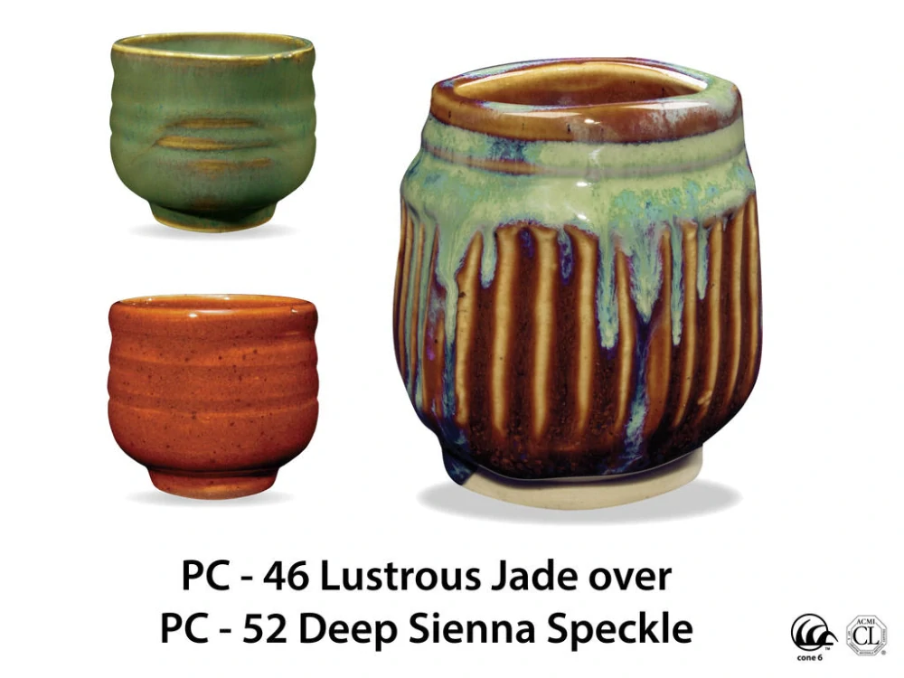 Glazura PC 46 Amaco Lustrous Jade 1200 - 1250°C
