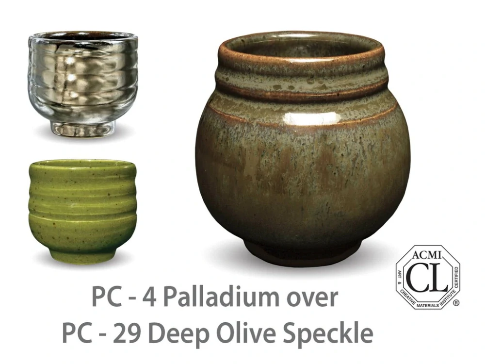 Glazura PC-29 Amaco Deep Olive Speckle 1200 - 1250°C