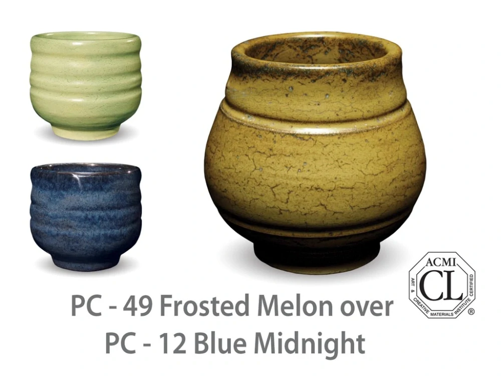 Glazura PC 49 Amaco Frosted Melon 1200 - 1250°C