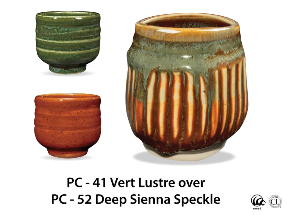 Glazura PC 41 Amaco Vert Lustre 1200 - 1250°C