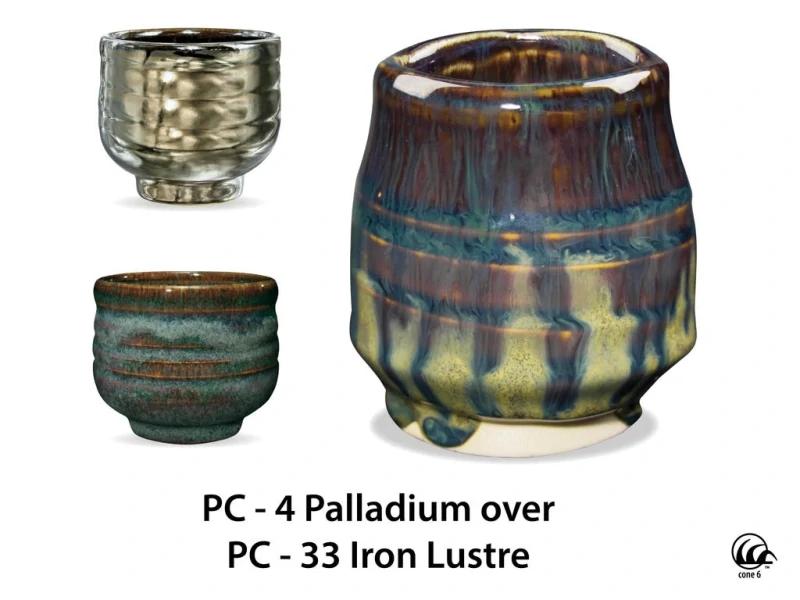 Glazura PC 33 Amaco Iron Lustre 1200 - 1250°C