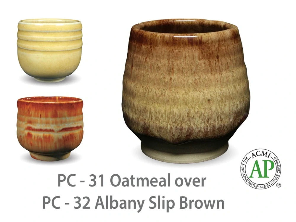 Glazura PC 31 Amaco Oatmeal 1200 - 1250°C