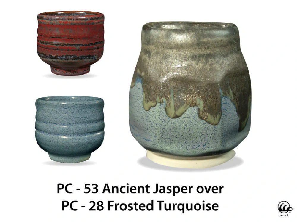 Glazura PC 53 Amaco Ancient Jasper 1200  -  1250°C