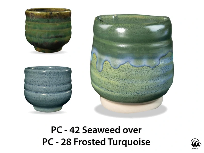 Glazura PC 42 Amaco Seaweed 1200 - 1250°C