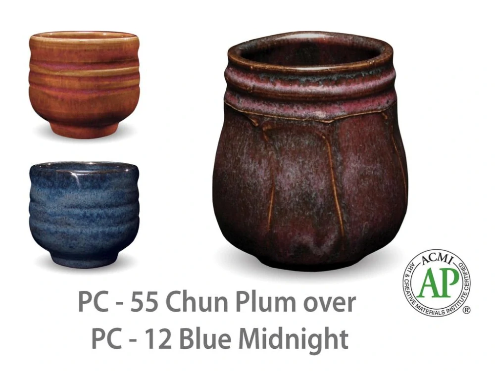 Glazura PC 55 Amaco Chun Plum 1200 - 1250°C