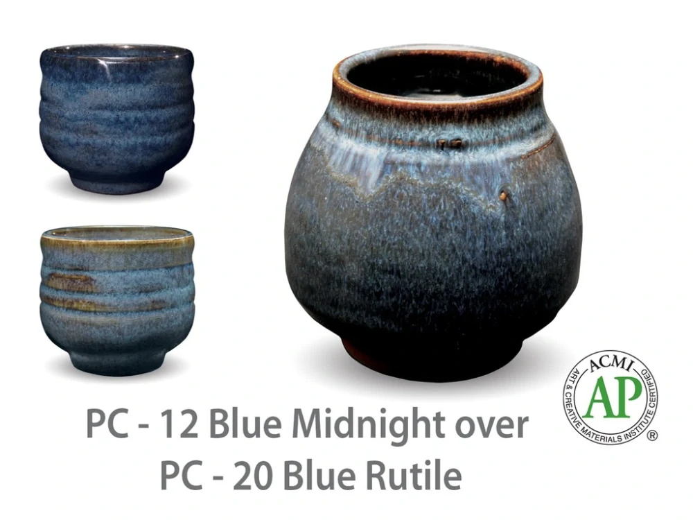 Glazura PC-12 Amaco Blue Midnight 1200 - 1250°C