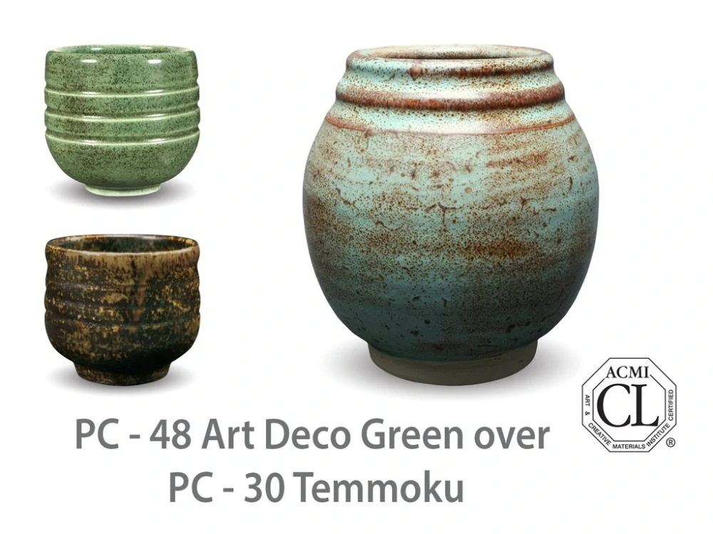 Glazura PC-48 Amaco Art Deco Green 1200 - 1250°C