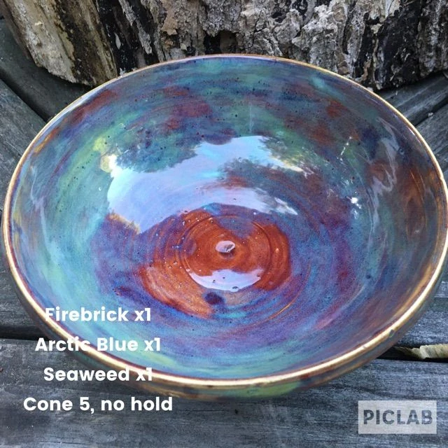 Glazura PC-21 Amaco Arctic Blue Dipping 1200 - 1250°C