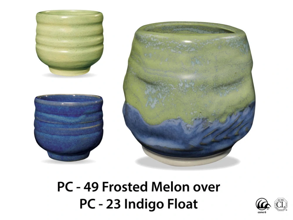 Glazura PC 49 Amaco Frosted Melon 1200 - 1250°C