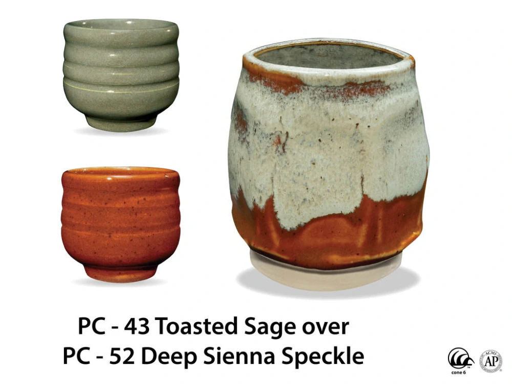 Glazura PC 52 Amaco Deep Sienna Speckle 1200 - 1250°C