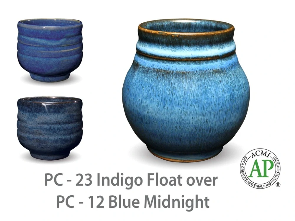 Glazura PC-23 Amaco Indigo Float 1200 - 1250°C