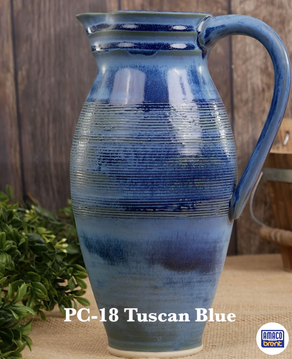 Glazura PC 18 Tuscan blue 1200 - 1250°C