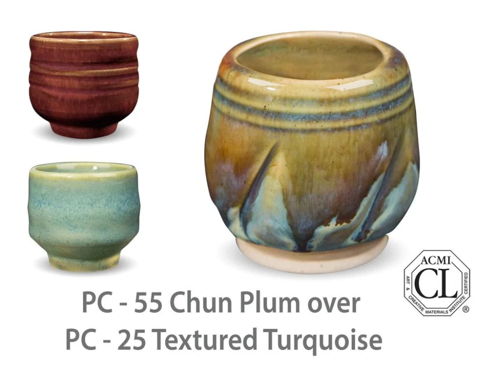 Glazura PC 55 Amaco Chun Plum 1200 - 1250°C
