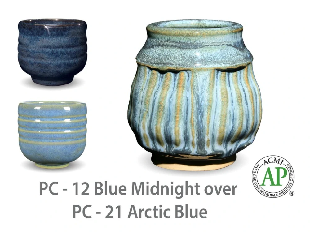 Glazura PC-12 Amaco Blue Midnight 1200 - 1250°C