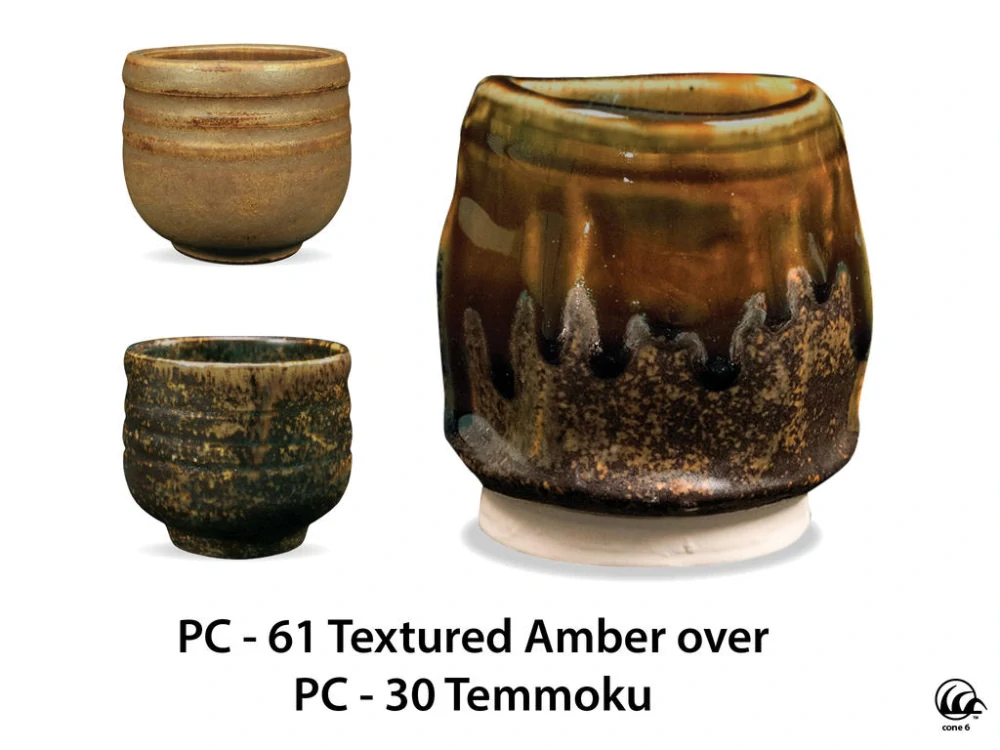Glazura PC 30 Amaco Temmoku 1200 - 1250°C