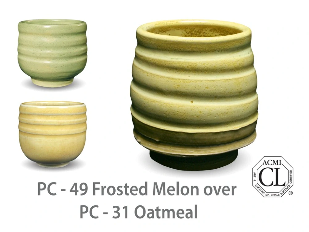 Glazura PC 49 Amaco Frosted Melon 1200 - 1250°C