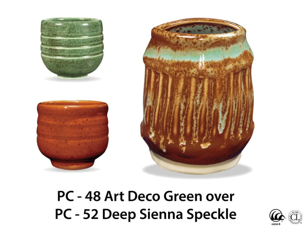 Glazura PC 52 Amaco Deep Sienna Speckle 1200 - 1250°C