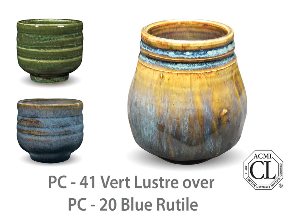 Glazura PC 41 Amaco Vert Lustre 1200 - 1250°C